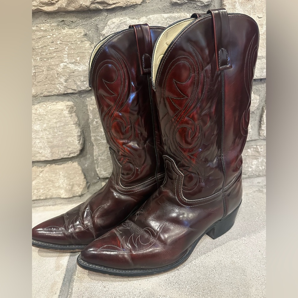ACME Men's Brown Leather Boots